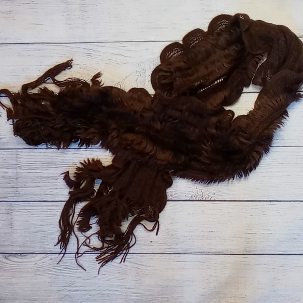 Brown scarf